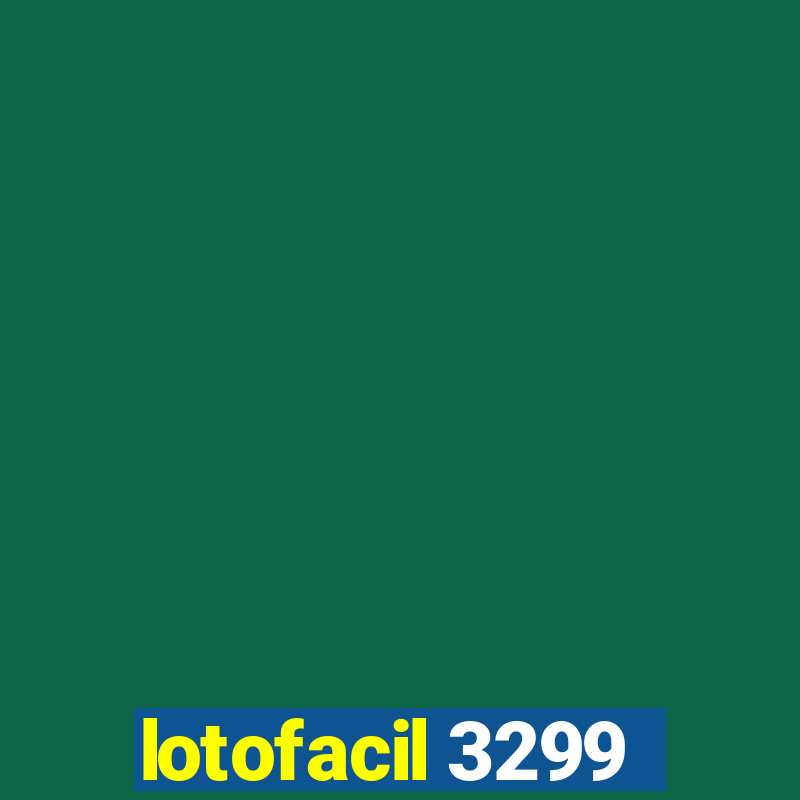 lotofacil 3299